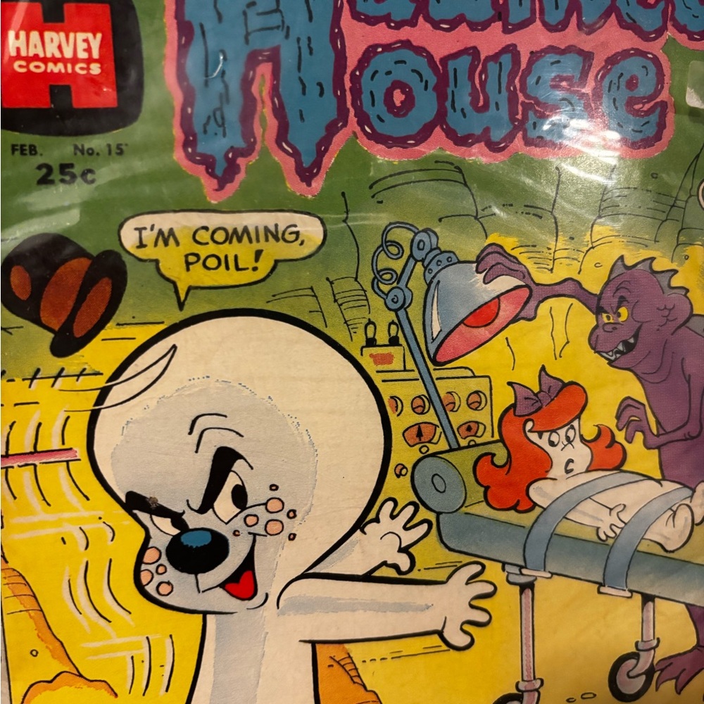 Harvey Comics 1972 Spooky Haunted House Comic book